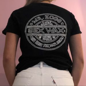Sex wax surfer T-shirt